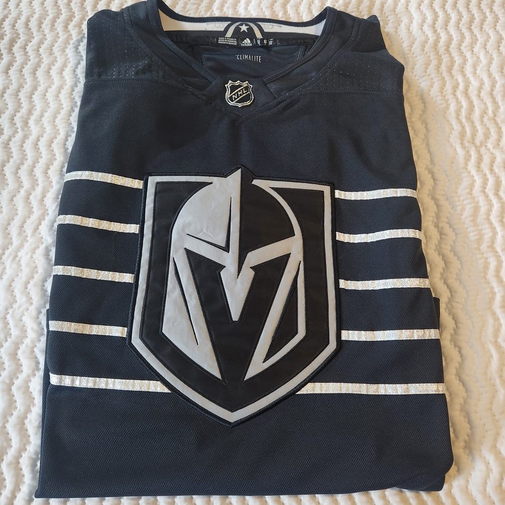 NHL St. Louis All-Star Black and Silver Jersey SIZE 52